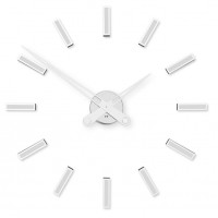 Dizajnové nalepovacie hodiny Future Time FT9600WH Modular white 60cm